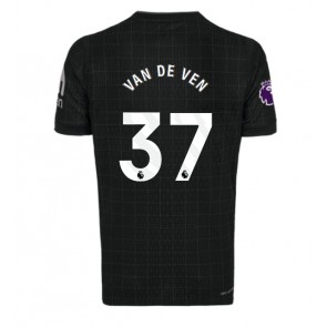 Lacne Muži Futbalové dres Tottenham Hotspur Micky van de Ven #37 2025-26 Krátky Rukáv - Preč